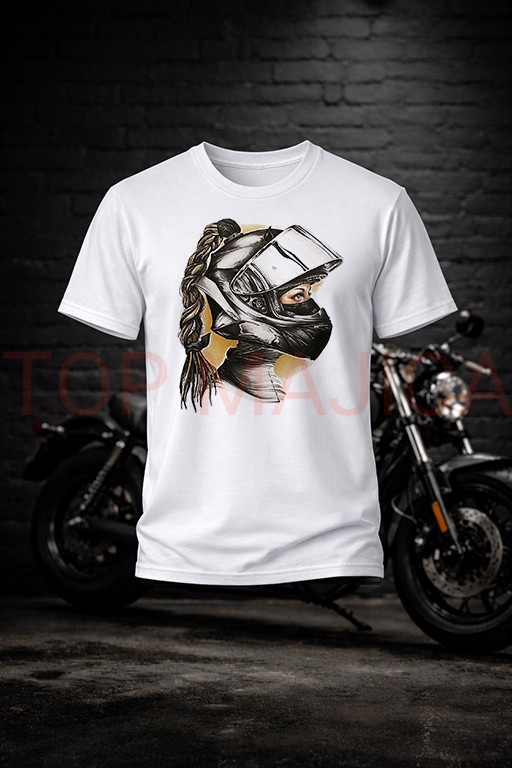 bela 8 Moto Girl - Majica bela bela 8