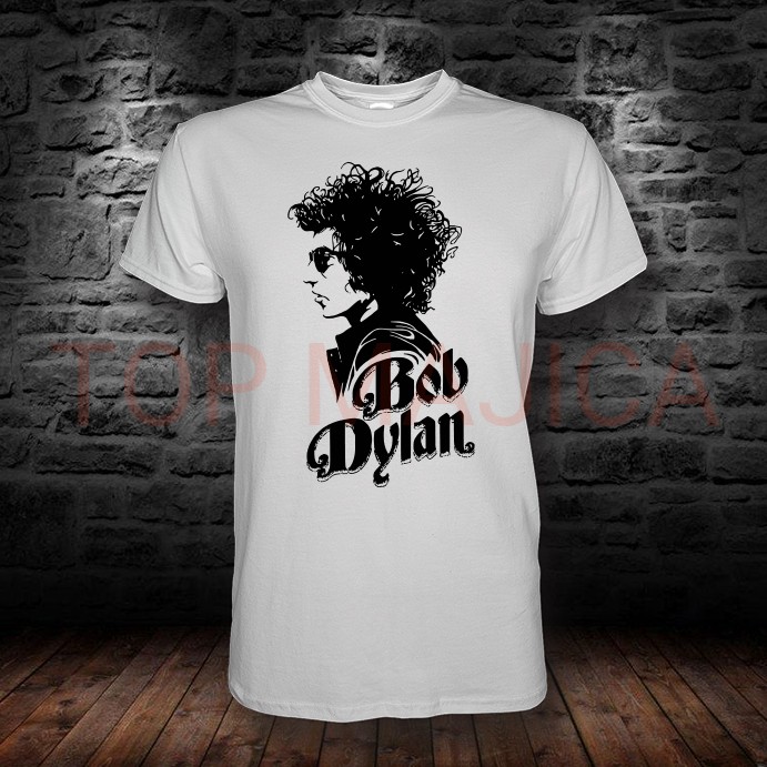 bob dylan bela majica Bob Dylan - Majica bela top bob dylan bela majica