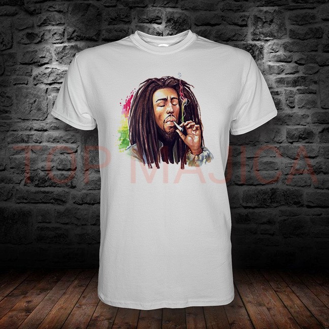 bob marley bela top majica Bob Marley majica bela bob marley bela top majica