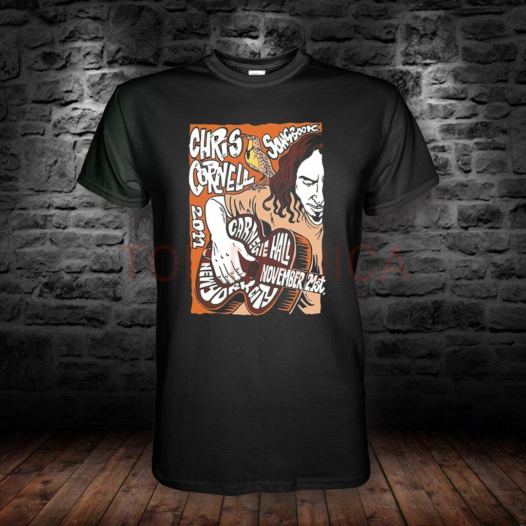 chris cornell top crna Chris Cornell Soundgarden majica crna chris cornell top crna