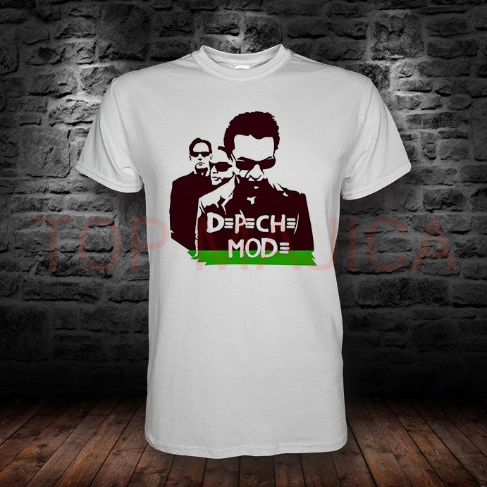Depeche Mode majica bela sve velicine depeche mode bela majica top