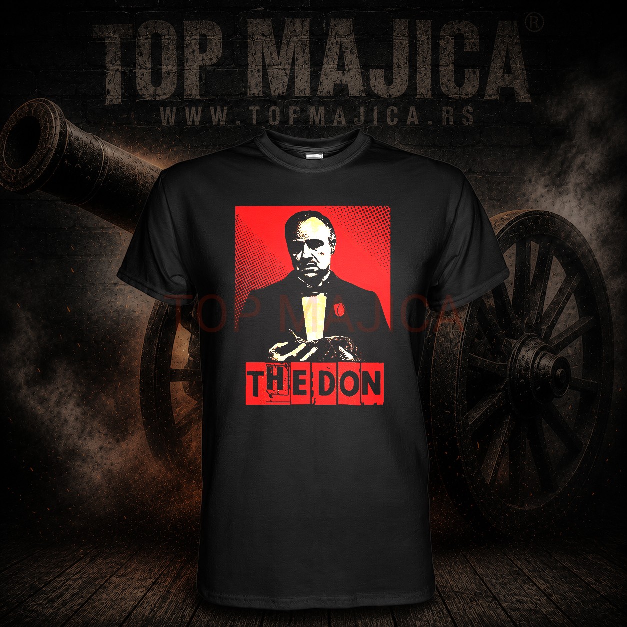 don vito corleone the don majica Don Vito Corleone - The Don - Majica crna don vito corleone the don majica