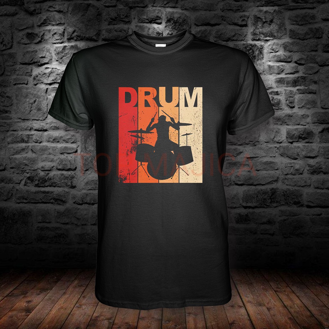 drum crna majica Drum - Bubnjevi drum crna majica