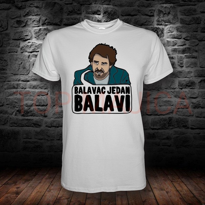 Drzavni Posao - Balavac jedan balavi - Majica bela drzavni posao torbica bela
