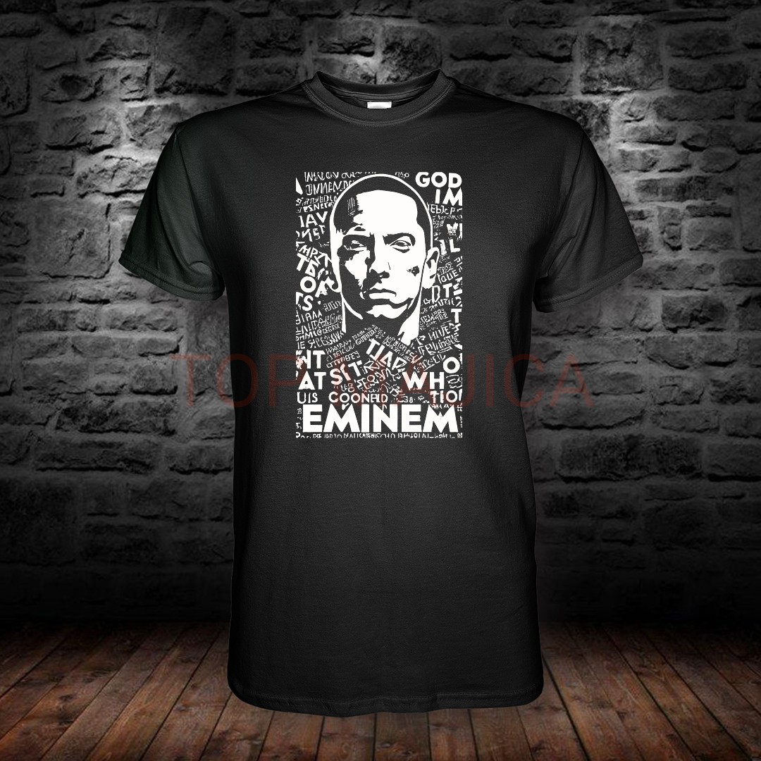 Eminem text art majica eminem text majica