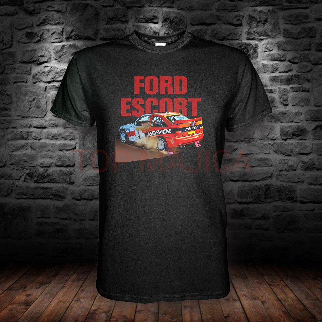 Ford Escort racing - Majica crna ford escort crna