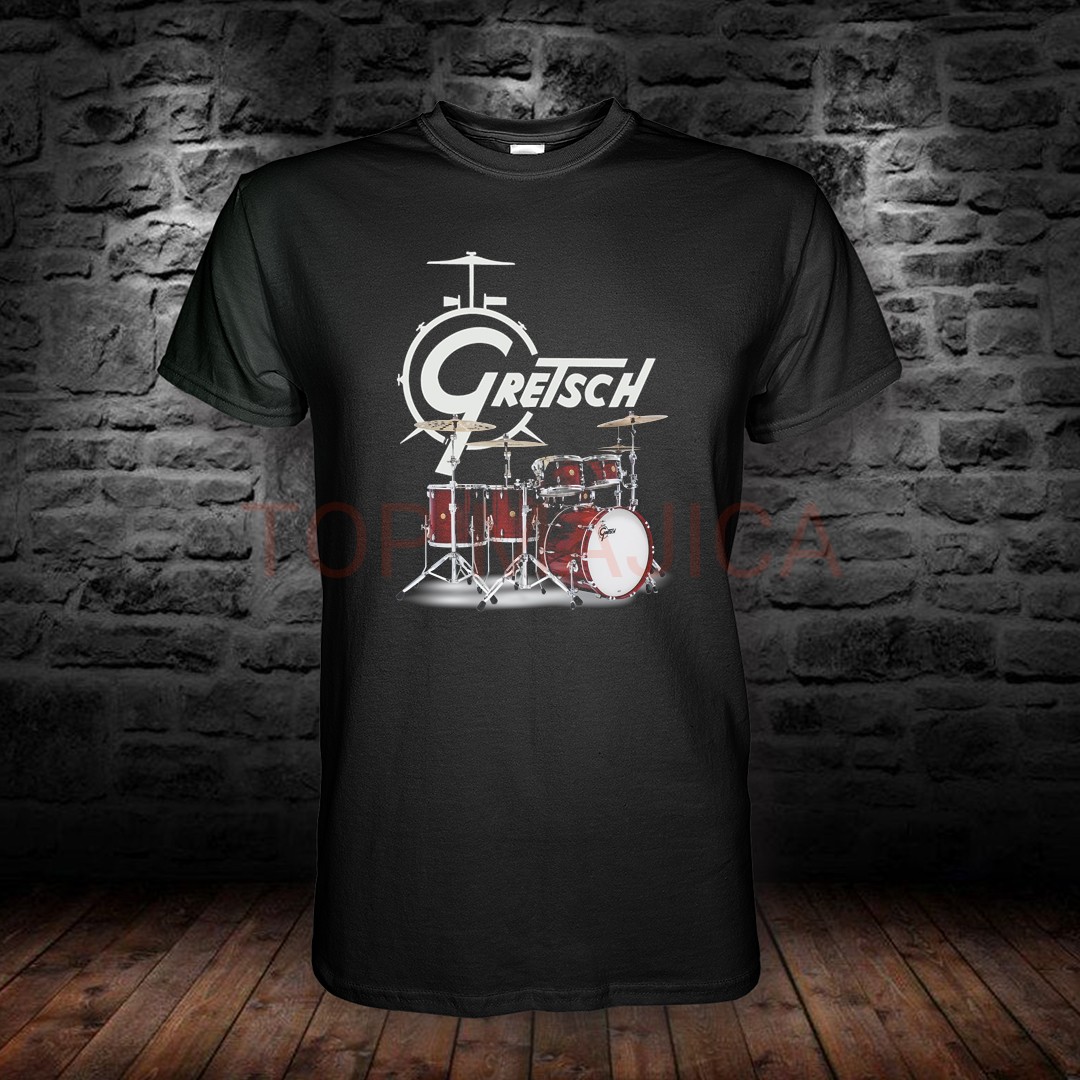 Gretsch majica crna gretsch crna majica