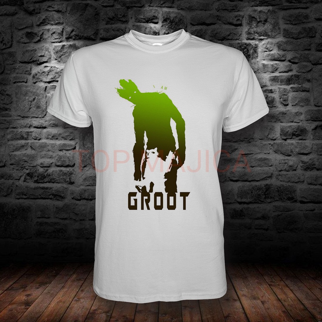 Groot - Majica bela groot majica