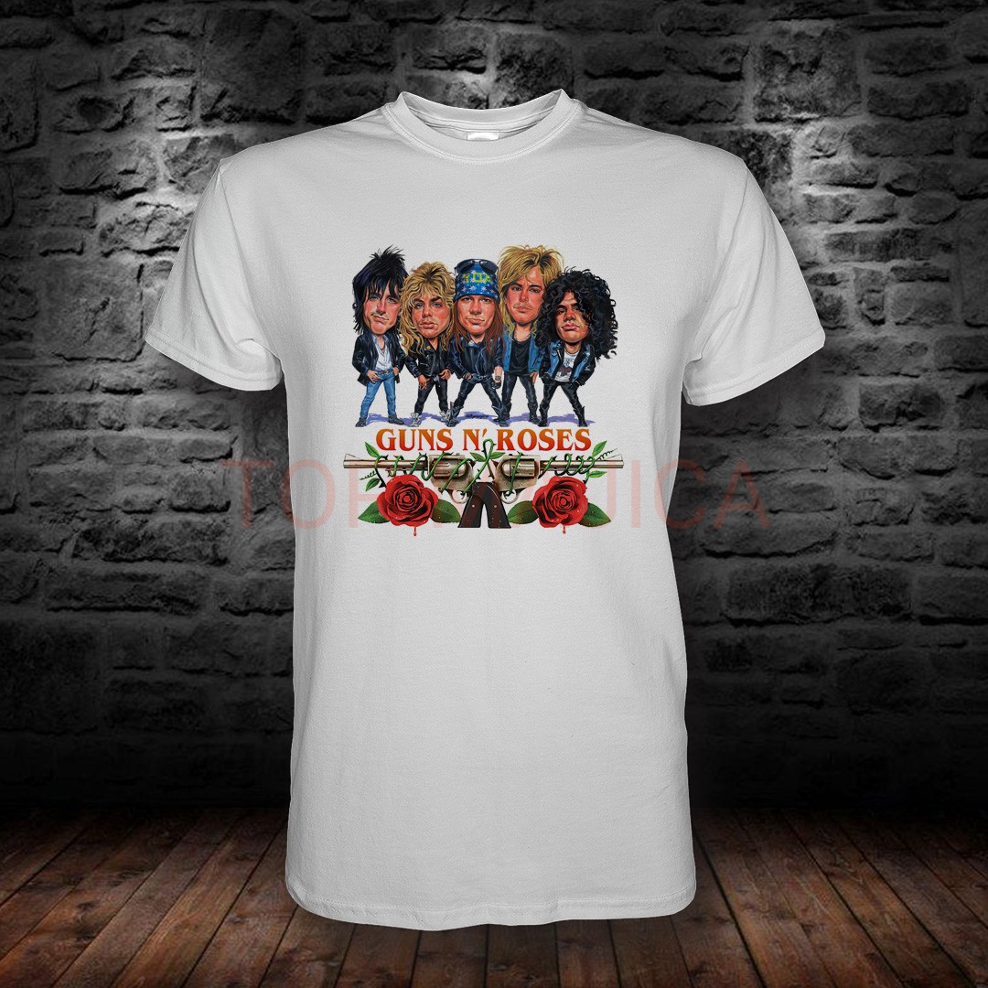 Guns N Roses karikature majica gunsi