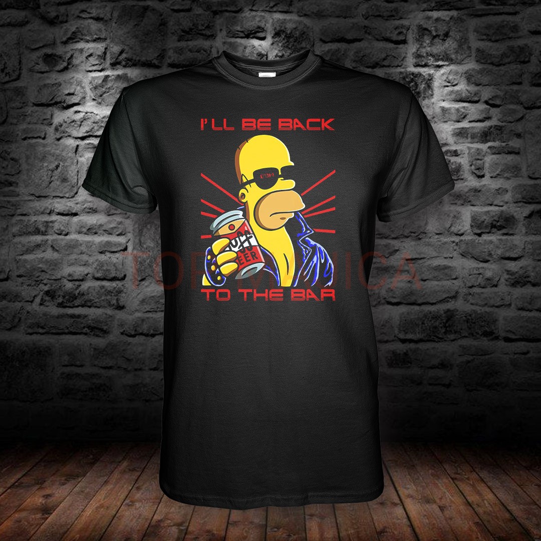 homer terminator Homer Simpson Terminator - Majica crna homer terminator