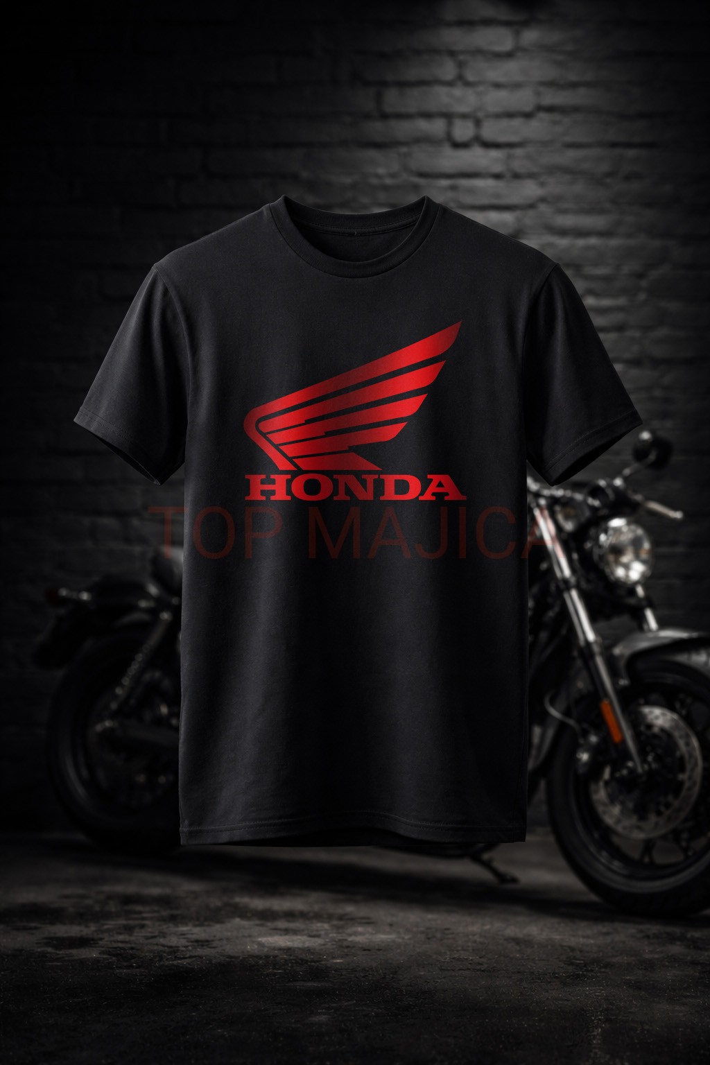 insta 31 Honda Logo motorcycles - Majica crna insta 31