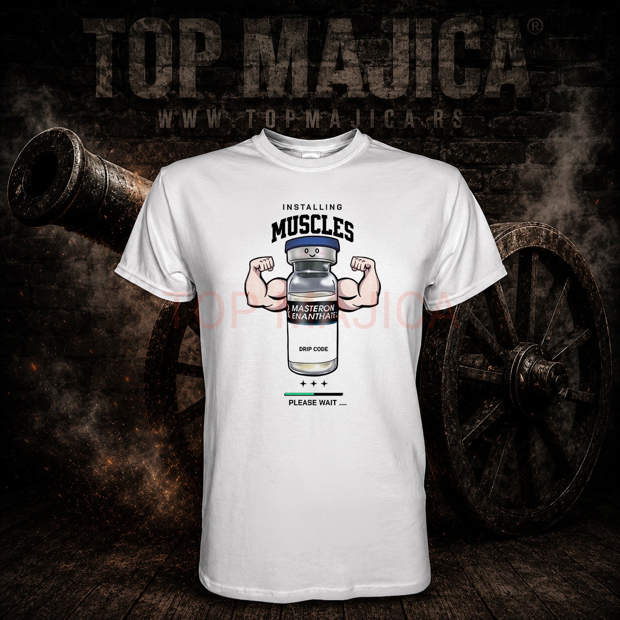 Installing muscles - Majica installing muscles majica