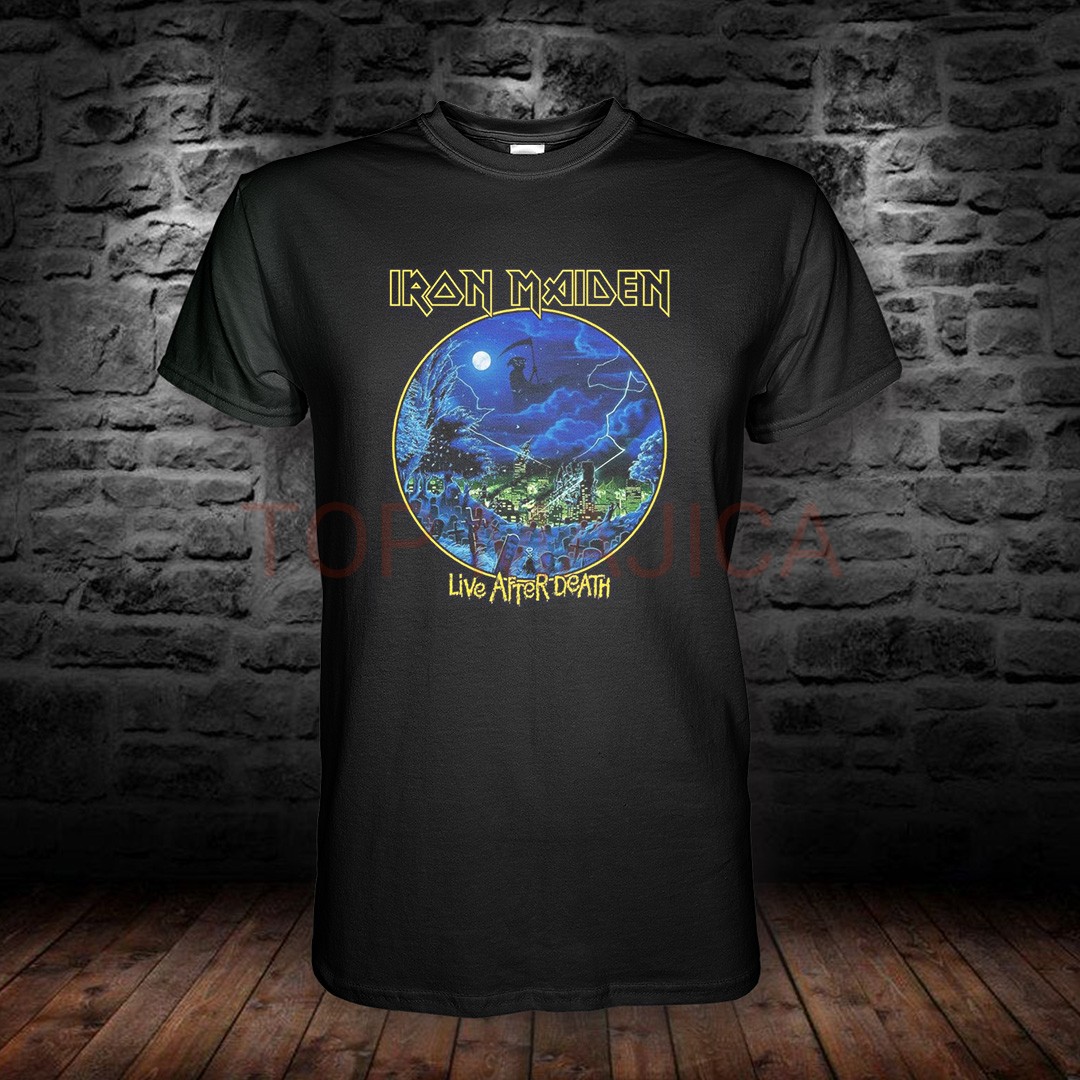 Iron Maiden live after death - Majica crna iron maiden live after death