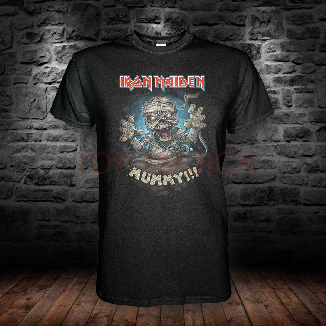 iron maiden mummy crna Iron Maiden Mummy - Majica iron maiden mummy crna