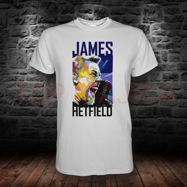 Metallica - James Hetfield - Majica bela