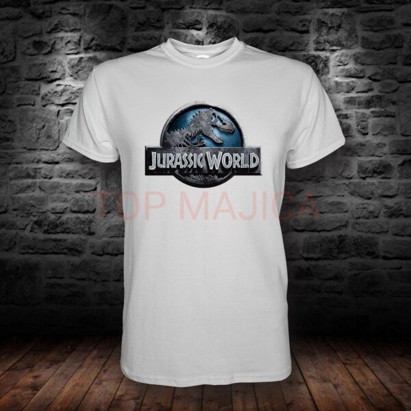 Jurassic World - Majica bela