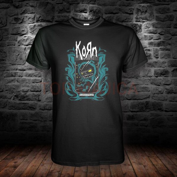 Korn majica crna
