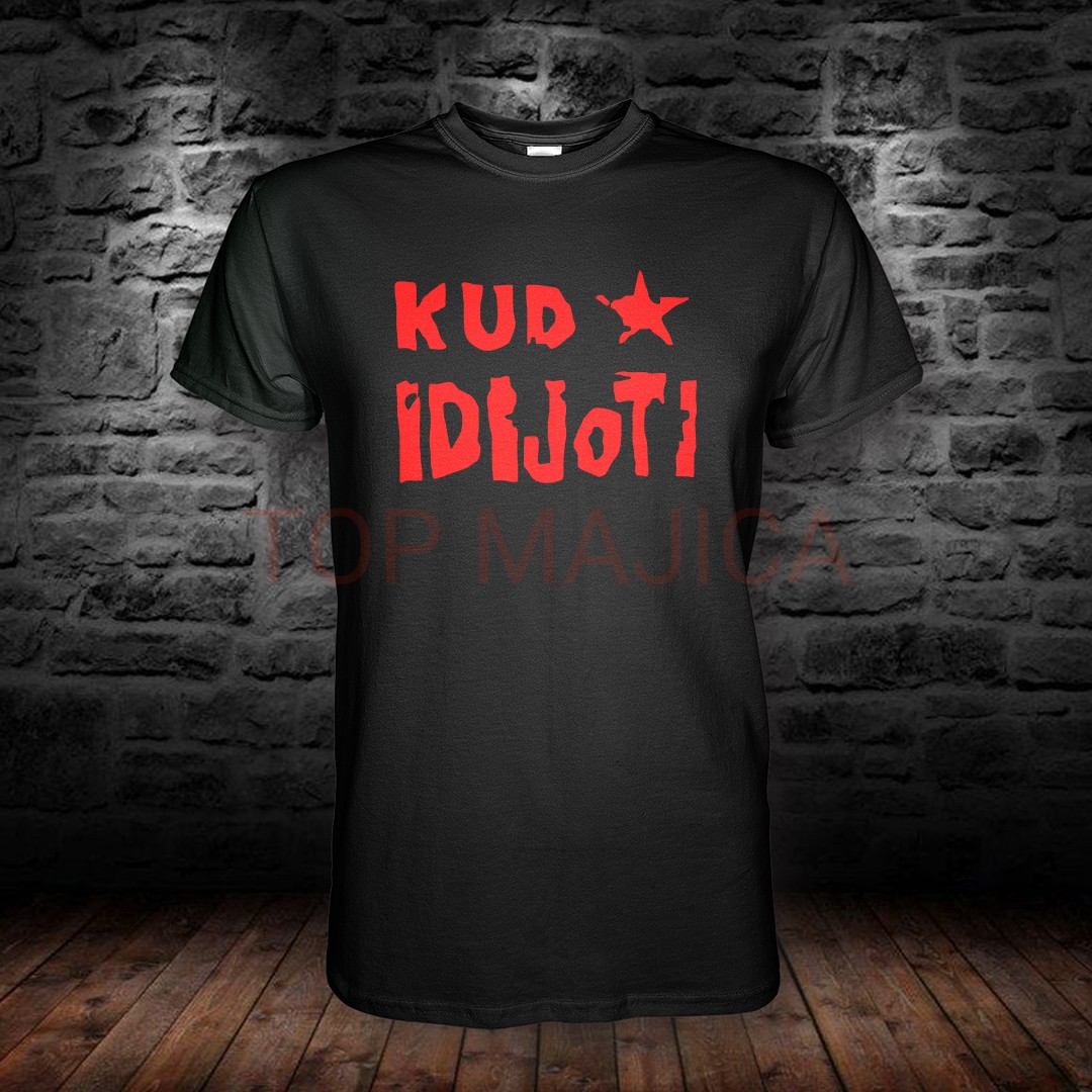 Kud Idijoti logo - Majica kud idijoti logo majica