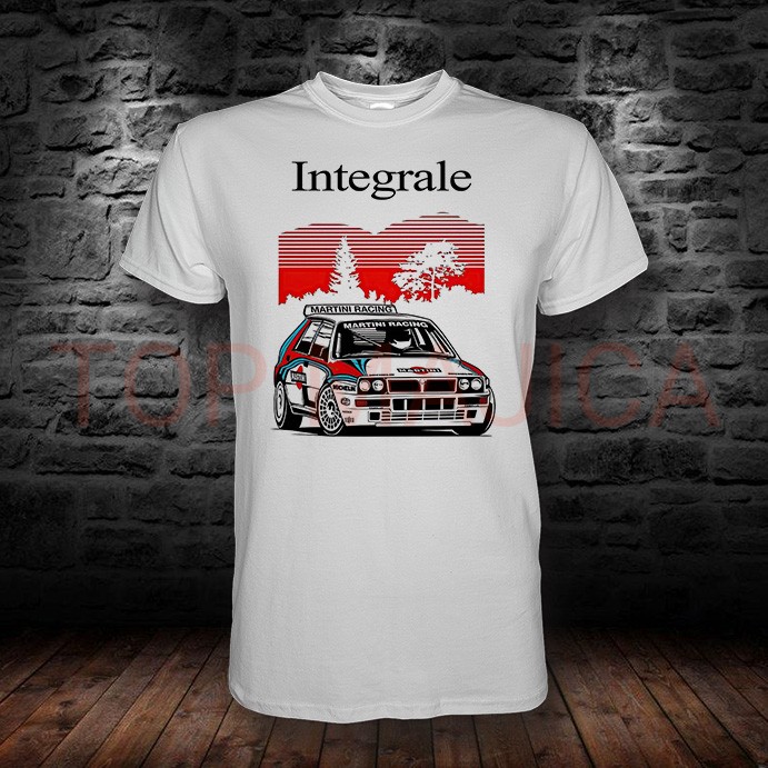 lancia delta integrale Lancia Delta Integrale - Majica bela lancia delta integrale