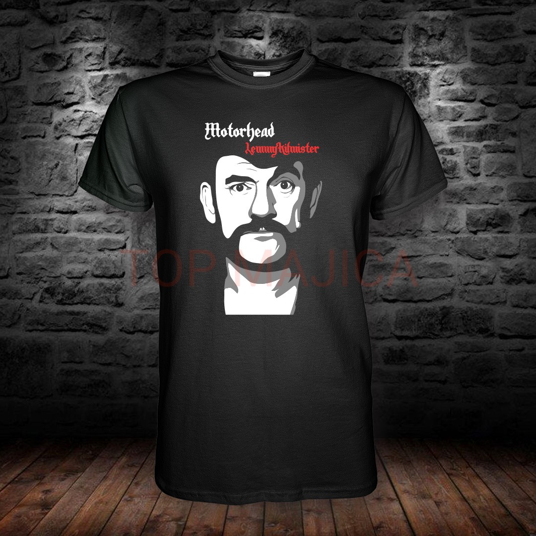 Lemmy Kilmister Motorhead majica crna lemmy top majica crna