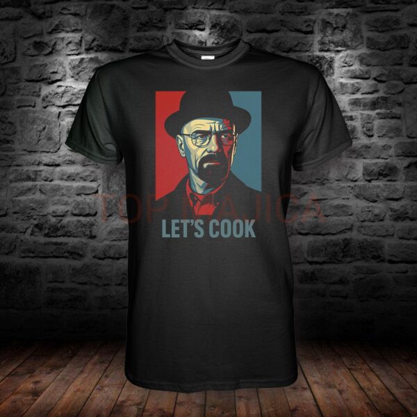 Heisenberg Breaking Bad - Lets cook - Majica crna