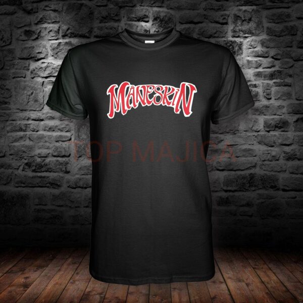 Maneskin majica crna
