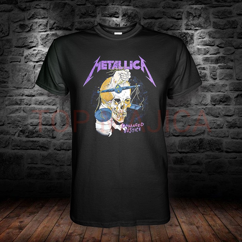 Metallica damaged justice - Majica crna metallica HARVESTER OF SORROW crna majica