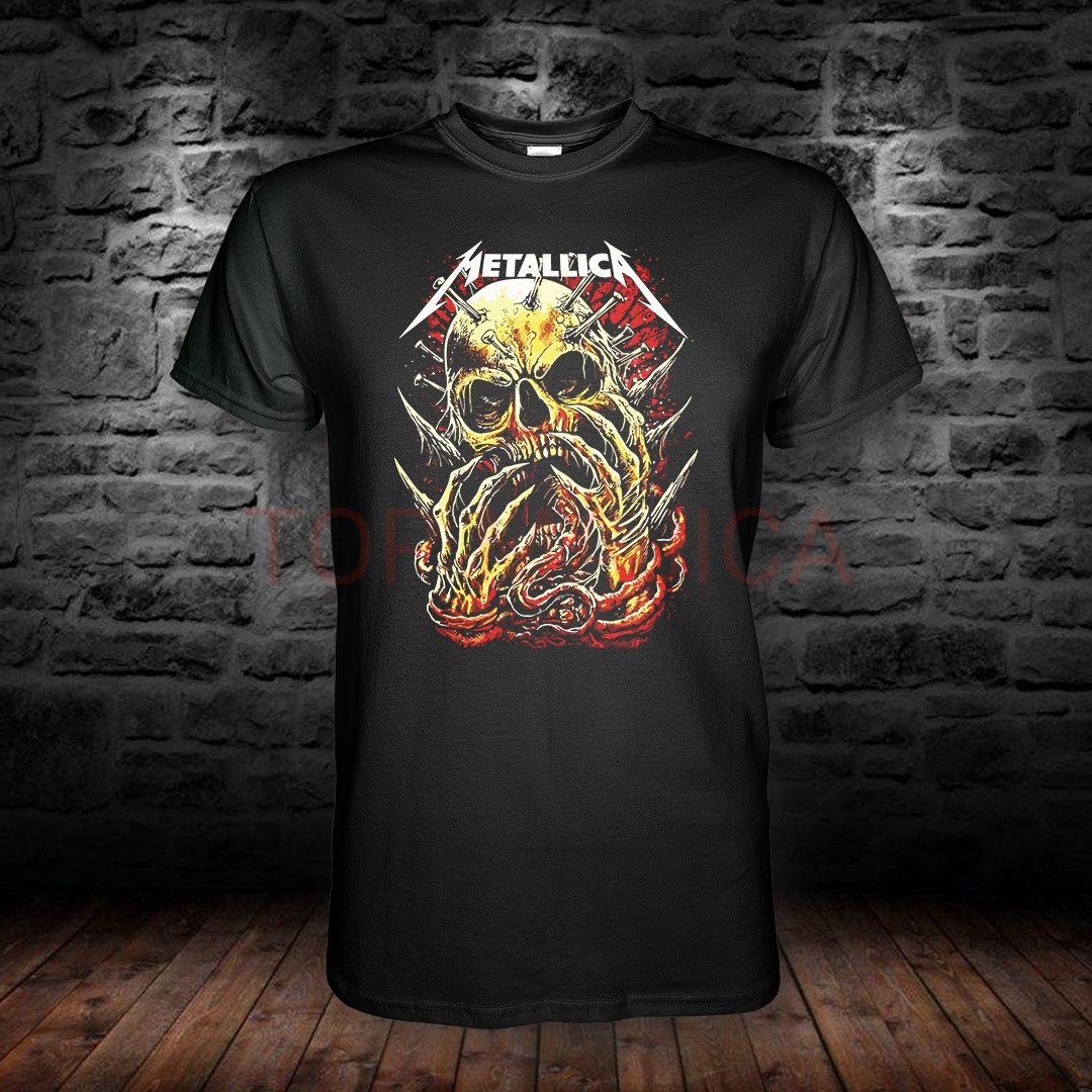 Metallica majica crna metallica crna nova