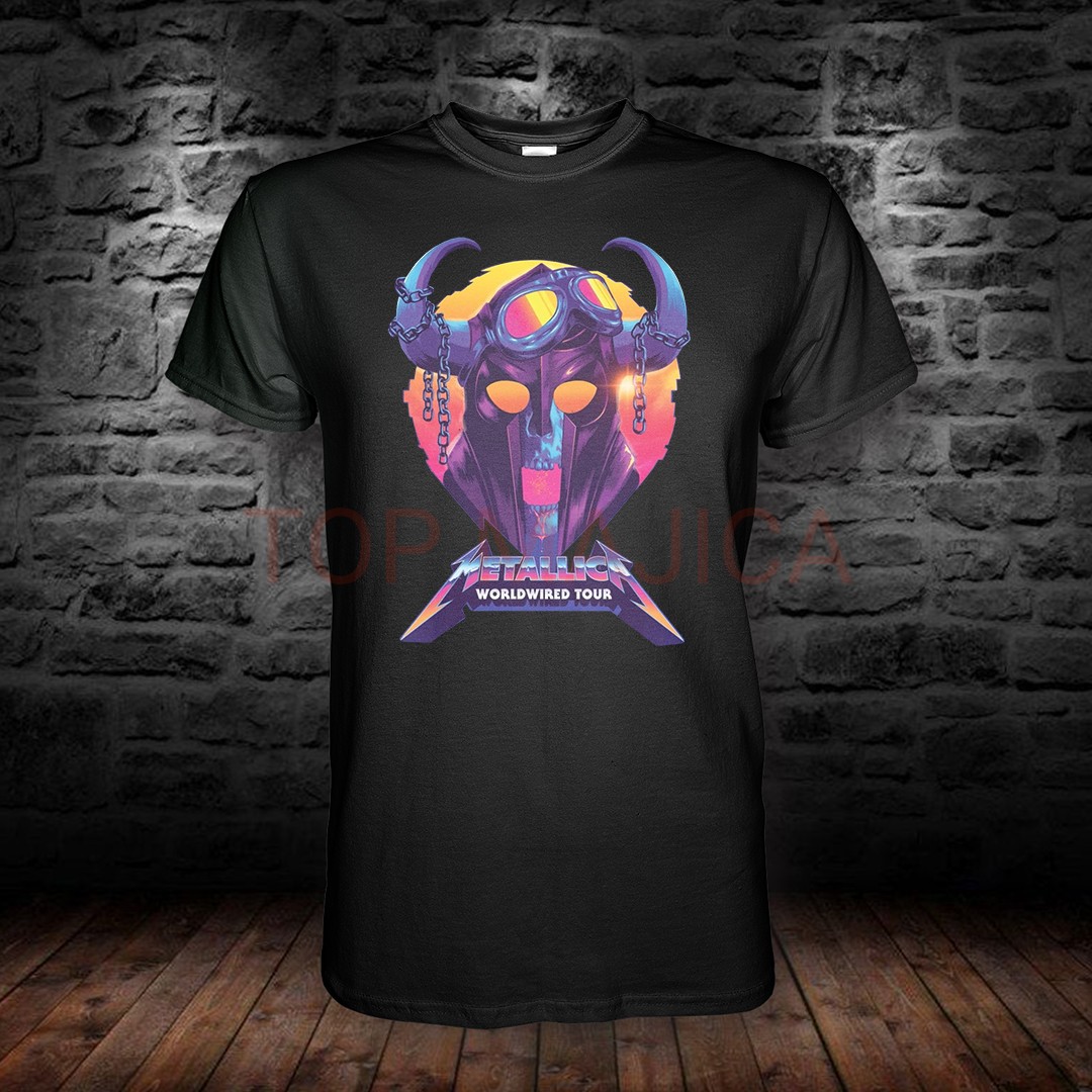 Metallica worldwired tour majica metallica crna tour