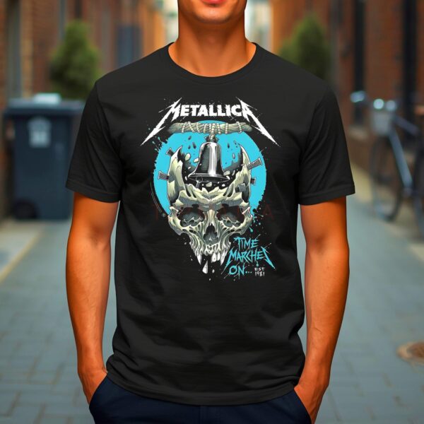 Metallica est.1981 Time marches on - Majica crna