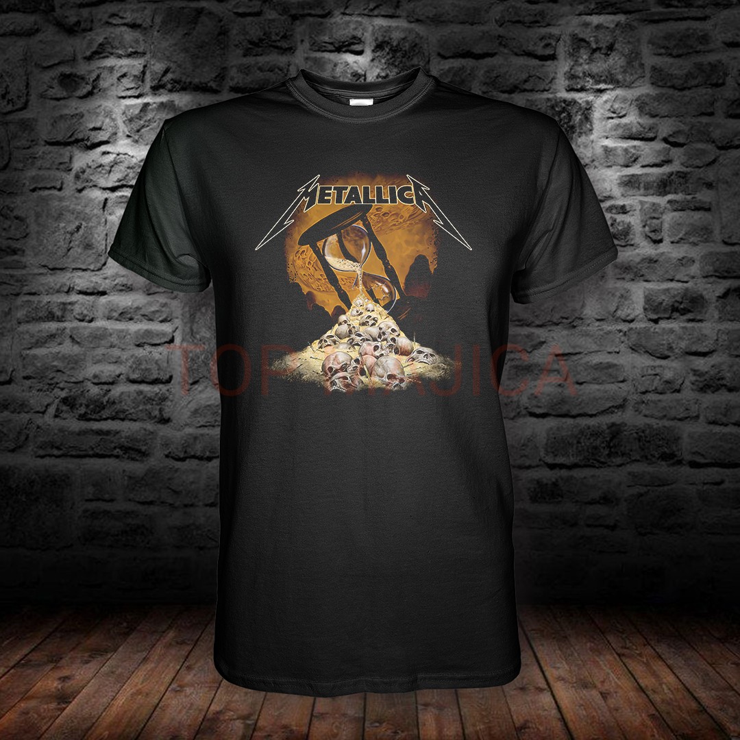 Metallica sandglass - Majica crna metallica topr crna majica novo