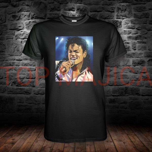 Michael Jackson art majica crna