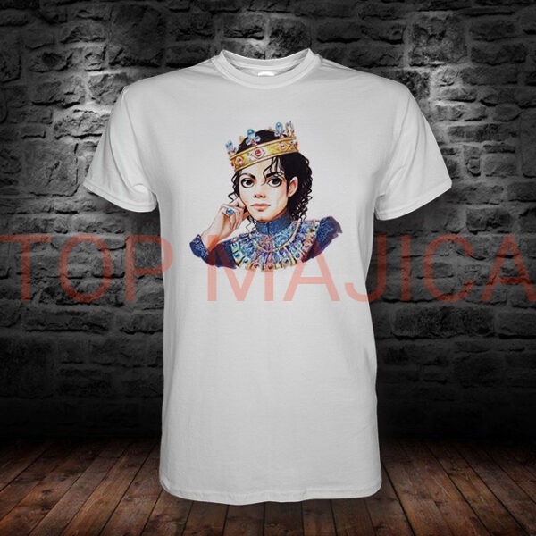 Michael Jackson caricature art majica bela