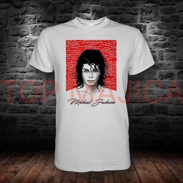 Michael Jackson majica bela top