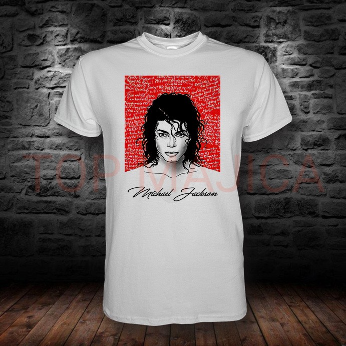 michael jackson top majica Michael Jackson majica bela top michael jackson top majica