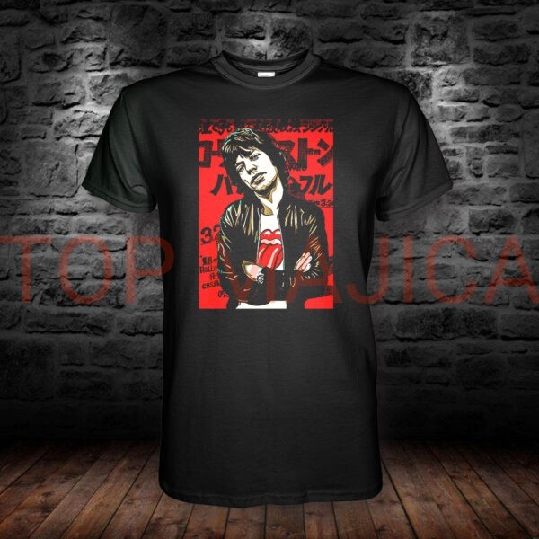 Rolling Stones Mick Jagger - Majica crna