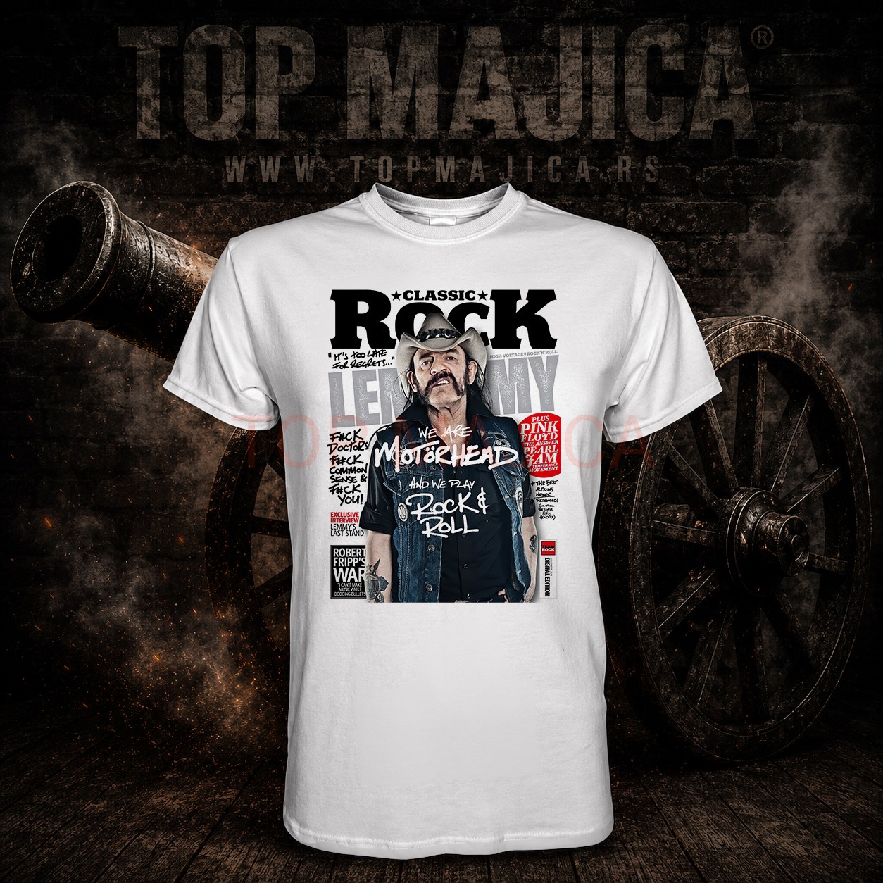 Motorhead Rock majica motorhead rock majica bela