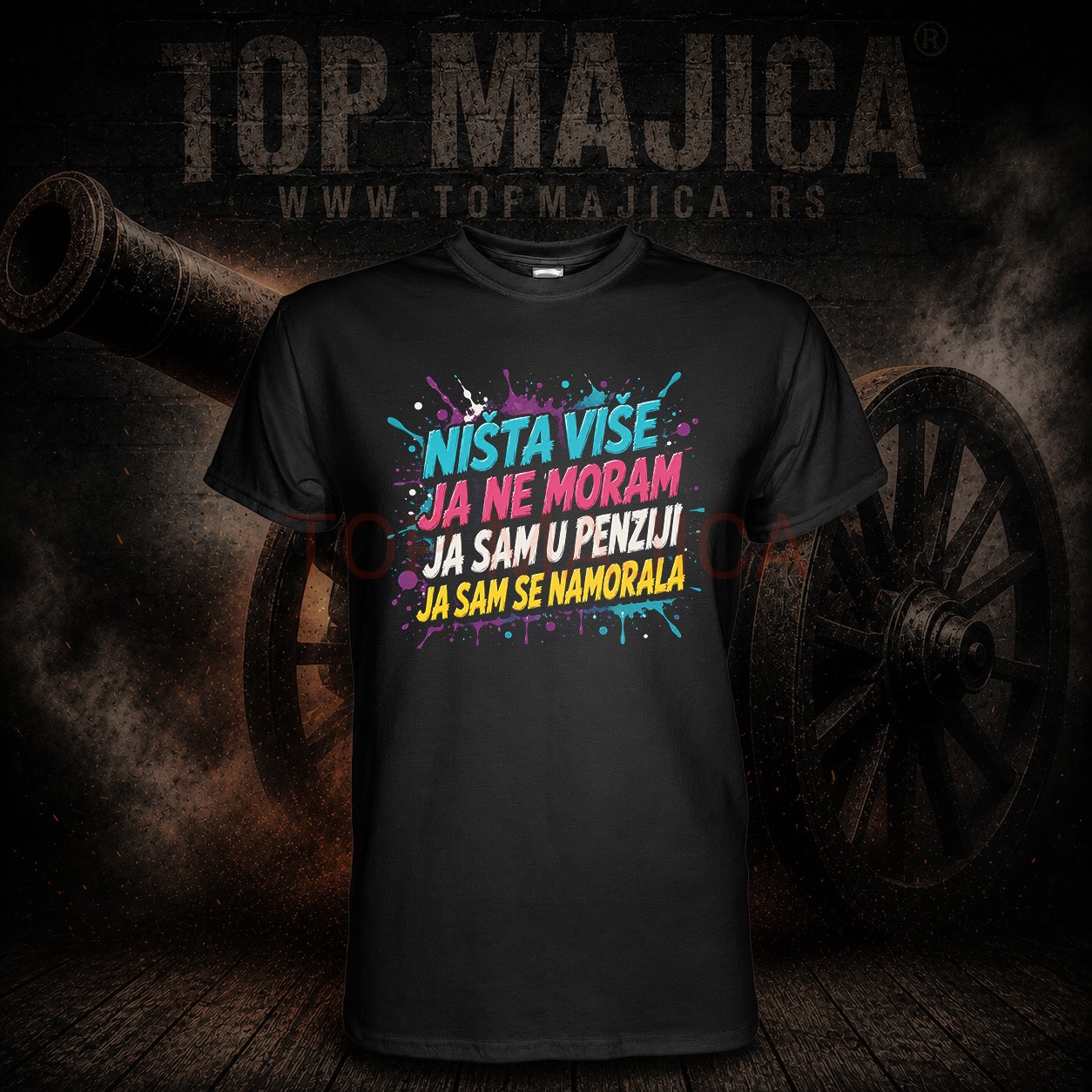 Nista vise ja ne moram, ja sam u penziji nISTA VIS E JA NE MORAM