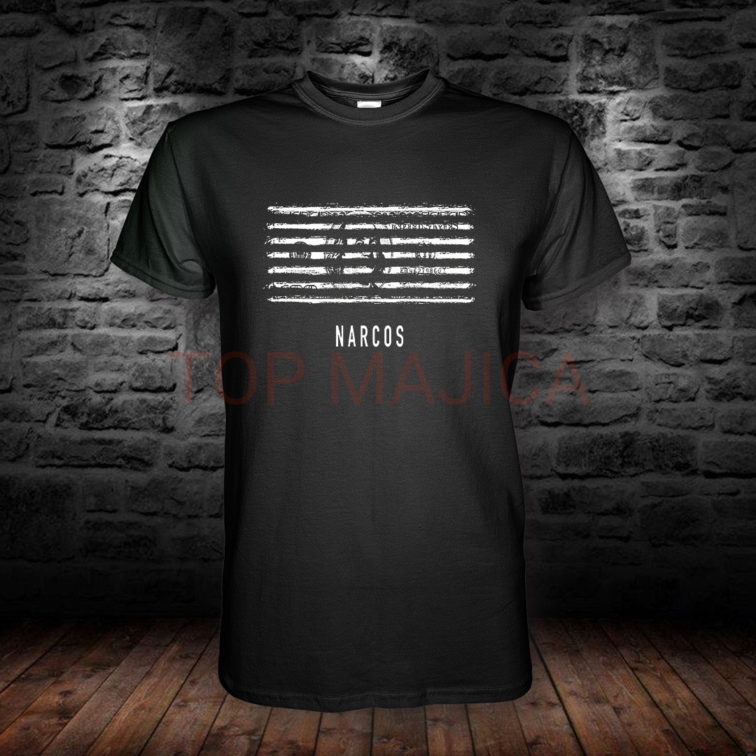 narcos blk top majica Narcos lines - Majica crna narcos blk top majica