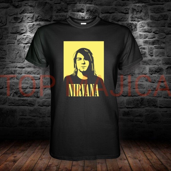 Nirvana black and yellow - Majica