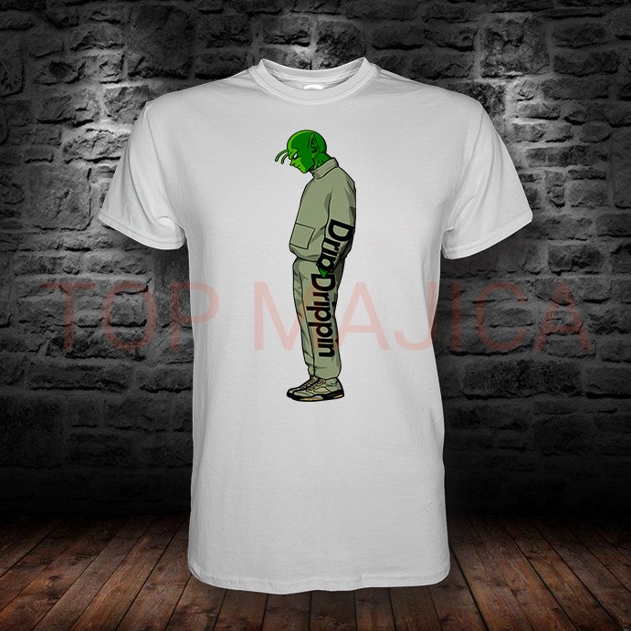 Piccolo Drip Drippin - Majica bela piccolo drip drippin majica