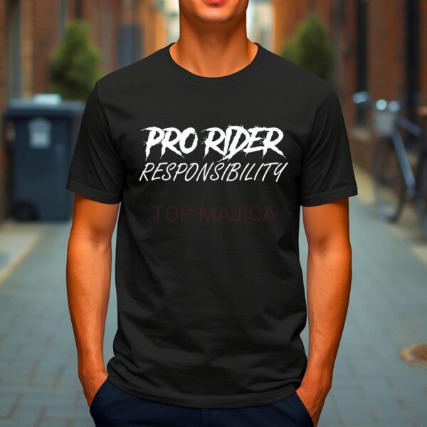 Pro Rider - Majica moto crna