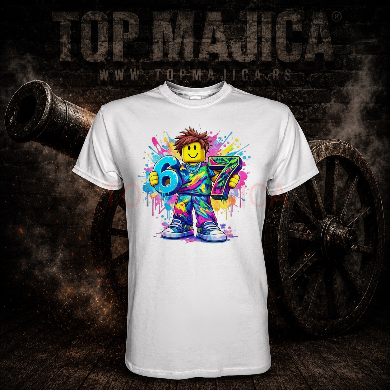 roblox i was 6 now i m 7 Roblox - I was 6 now I m 7 - Majica roblox i was 6 now i m 7