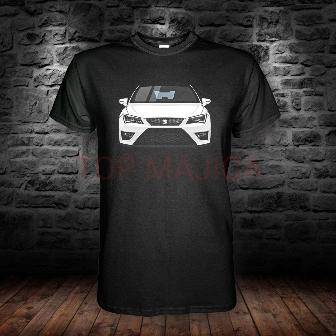 seat leon fr crna majica Seat Leon FR white - Majica crna seat leon fr crna majica
