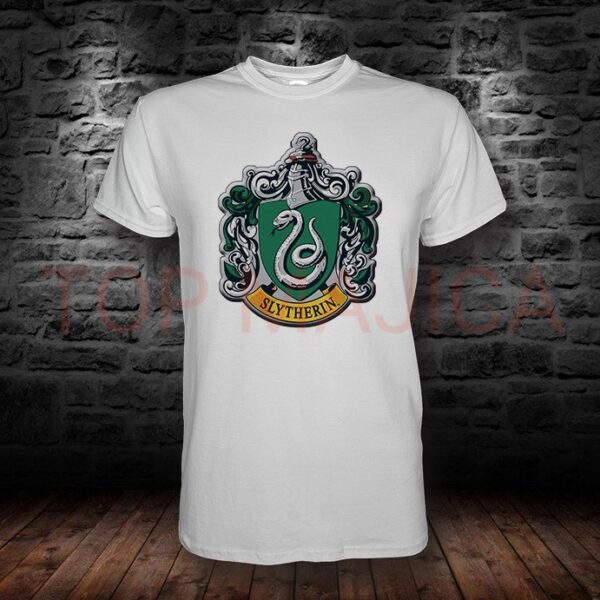 Slytherin Harry Potter - Majica bela