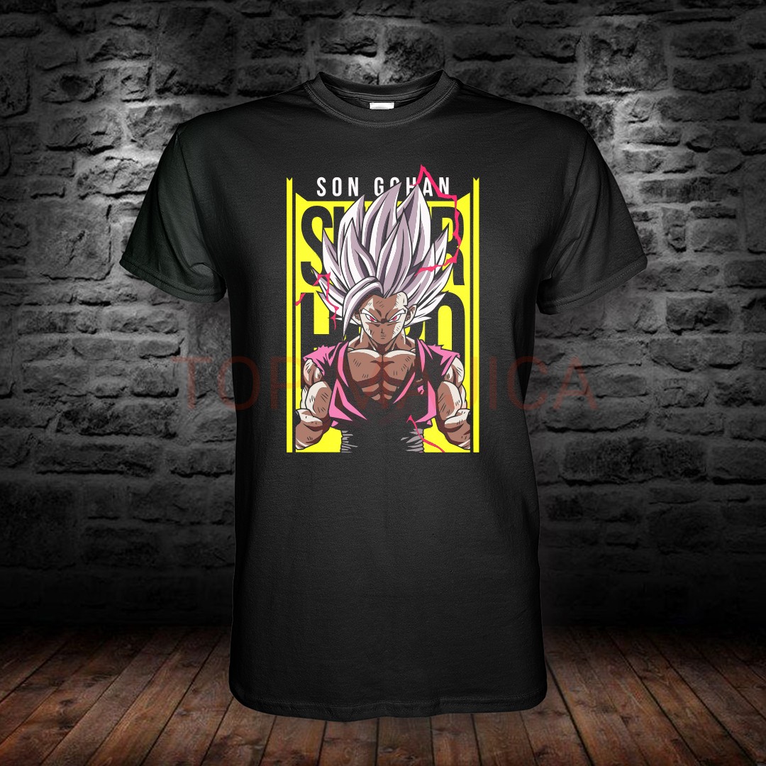 Son Gohan Fury - Majica crna son gohan fury