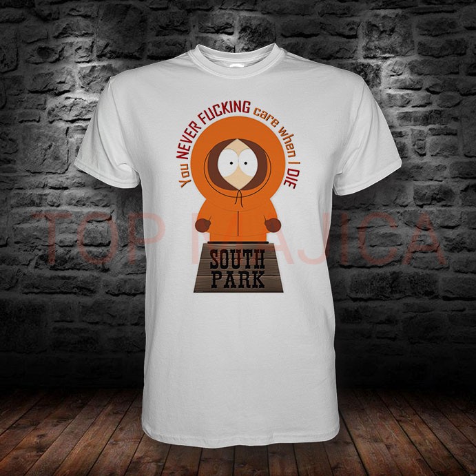south park kenny majica South Park Kenny - Majica bela south park kenny majica