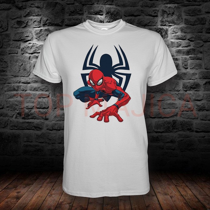 spiderman za odrasle i decu Spiderman majica bela za decu i odrasle spiderman za odrasle i decu