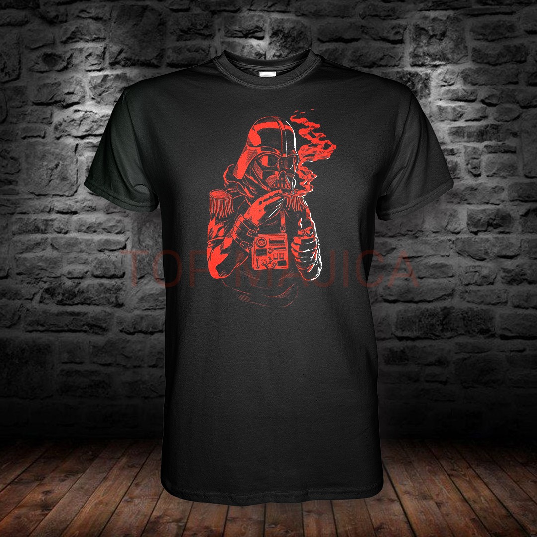 star wars smoking Star Wars - Darth Vader smoking - Majica crna star wars smoking