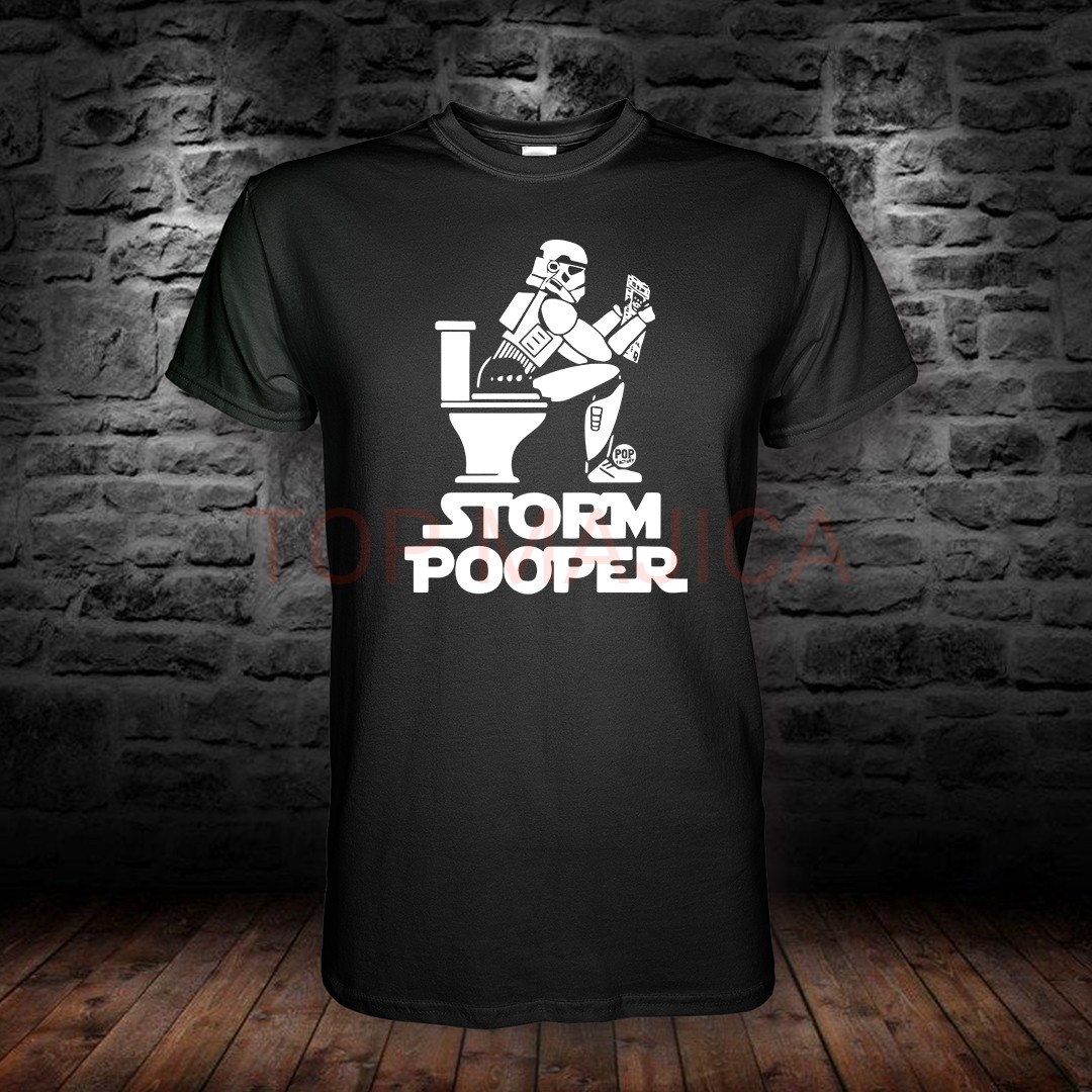 storm pooper crna Star Wars - Storm pooper - majica crna storm pooper crna